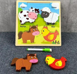 Multifunctional Puzzle drawing Board