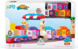 Double Letters Blocks Train 80 Pcs