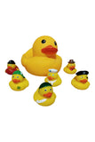 Rubber Duck Family with Eggs