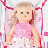 Stroller With Baby Doll Play Set For Girls