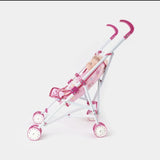 Stroller With Baby Doll Play Set For Girls