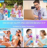 Multi Color tumbler with Straw
