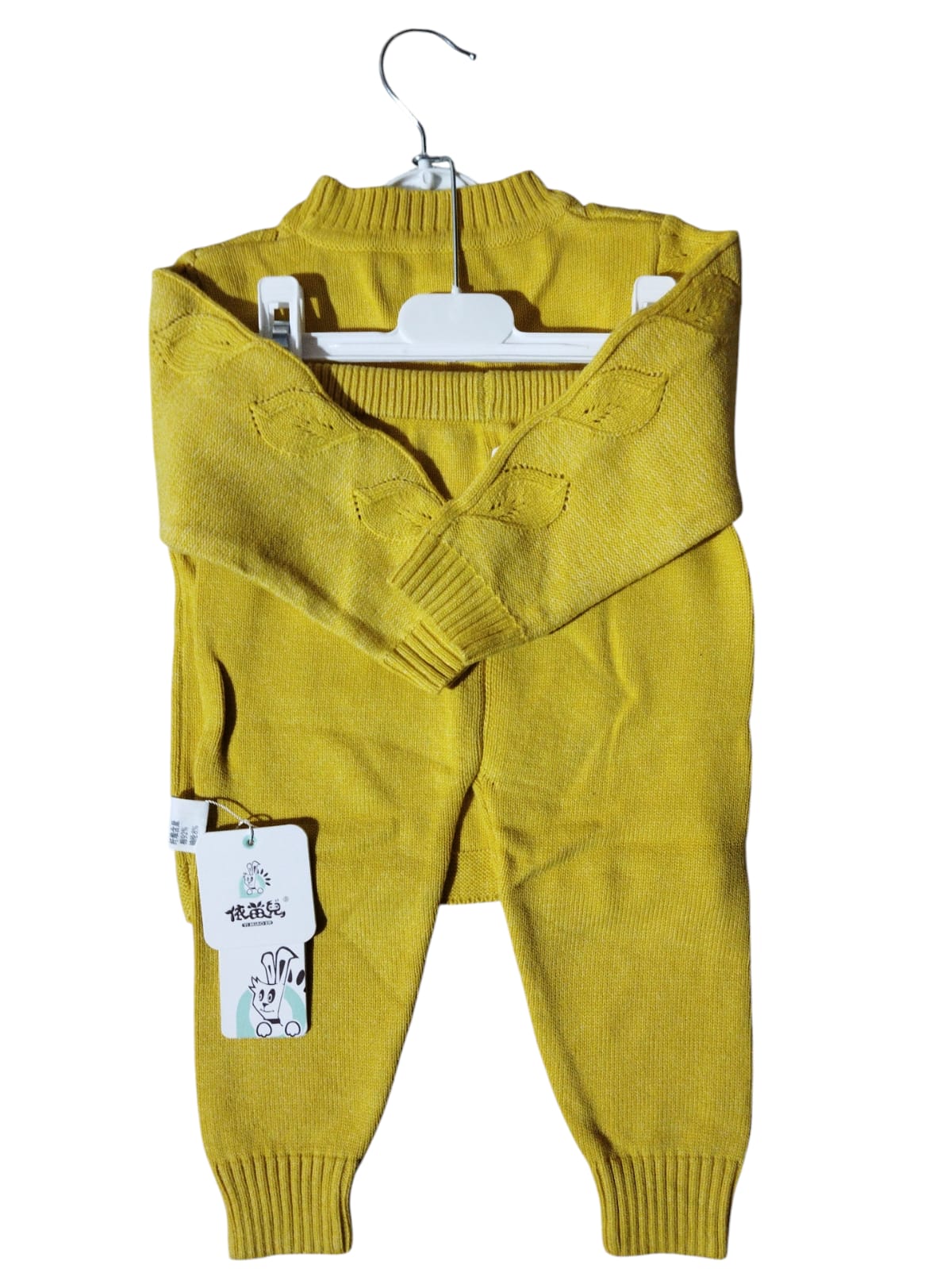 Mustard baby outfit best sale