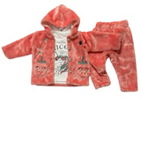 Warm & Fluffy Baby Wear Strawbery