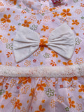 Buy Dew Drops Cotton Woven Sleeveless Frocks Floral Print