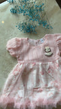 Girls Clothes Summer Princess Puffy Dresses Short Sleeve Kids Dress Party Girls Mesh Dresses Childre